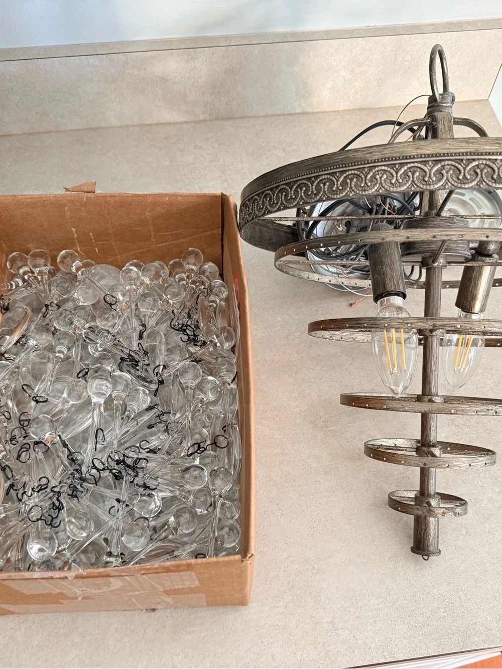 Pottery Barn Clarissa Chandelier - Discontinued item!